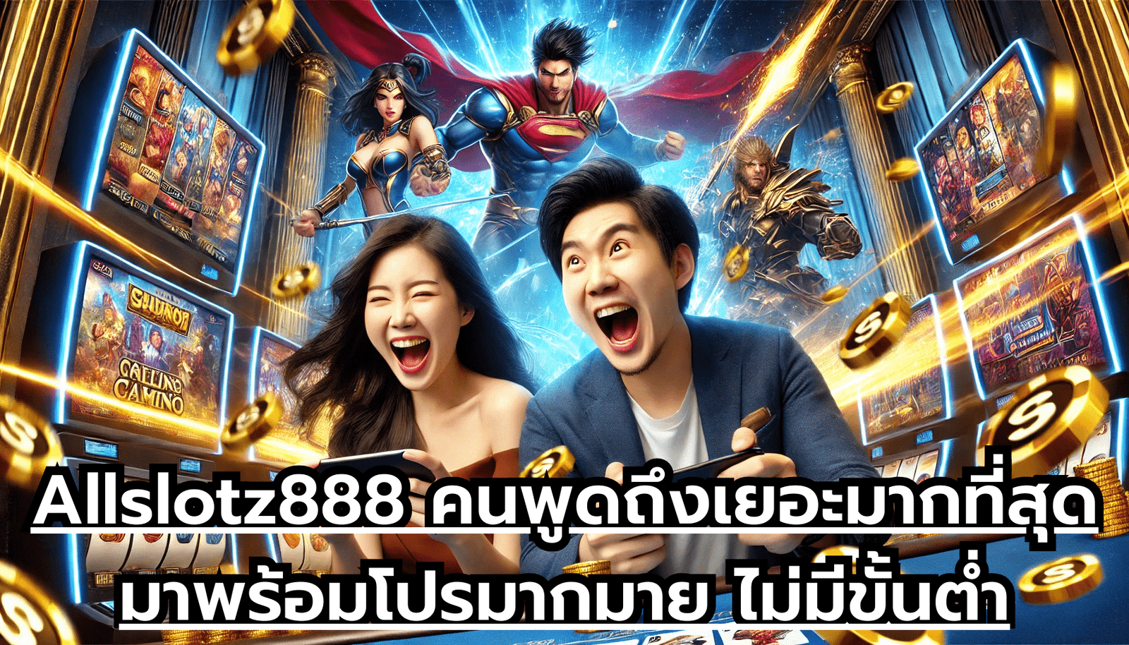 Allslotz888 คนพูดถึงเยอะมากที่สุด มาพร้อมโปรมากมาย ไม่มีขั้นต่ำ